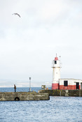 Newyln Pier and lighthouse