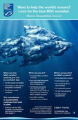 Want to help the worlds oceans look for the ecolabel poster
