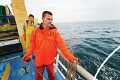 Trawling methods - Net anchor