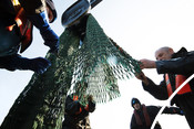 1 fishermen hauling net