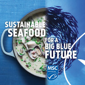 Social Media Post - Cod, Clams, Fish Swirl - National Seafood Month Partner Resources
