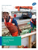MSC Annual Report 2013 - 2014