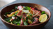 Haloumi and pommegranate occy salad