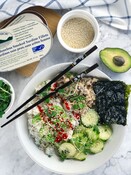 Smoked Sardine Sushi Bowl Recipe from influencer @Find_wellness_Whole Foods_HOT 2022