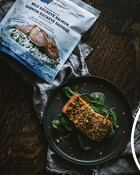 Pistachio Crusted Salmon Recipe from influencer @Ify.Yani_Loblaws_President's Choice_HOT 2022
