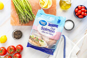 Great Value Pink Salmon - MSC Certified Product Lifestyle Photography