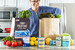 Grocery Bag of MSC Certified Products (another angle) - Lifestyle Photography
