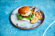 Recipe - Haddock Fishburger with roe sauce - Sweden - Ocean Cookbook 24
