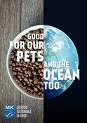 Pet food poster graphic - 18x25.5 inches