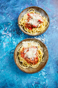 KIDS Tuna Spaghetti with Olives and Red Peppers