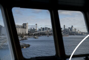 View of downtown Seattle from the F/V Blue North