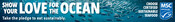 (728x90) Display/Banner Ad - Show Your Love for the Ocean