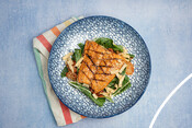 Chef Charlotte's Recipe for Maple Ginger BBQ Salmon with Korean Summer Salad