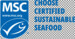 Ecolabel Lockups - Choose Certified Sustainable Seafood (Portrait, Generic)