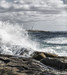 Windswept Surf at Peggys Cove Nova Scotia Canada