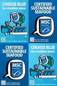 Out of home Posters - I Choose Blue - Earth Month Campaign 2024