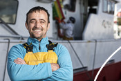 Daniel Carracedo arms folded - Grupo Regal Spain hake longline fishery Dingle