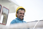 Daniel Carracedo laughing Grupo Regal Spain hake longline fishery